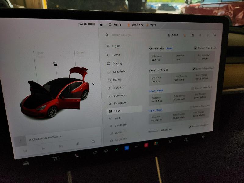 2018 Tesla Model 3 მანქანა იყიდება აუქციონზე, vin: 5YJ3E1EA6JF004630, აუქციონის ნომერი: 54815126