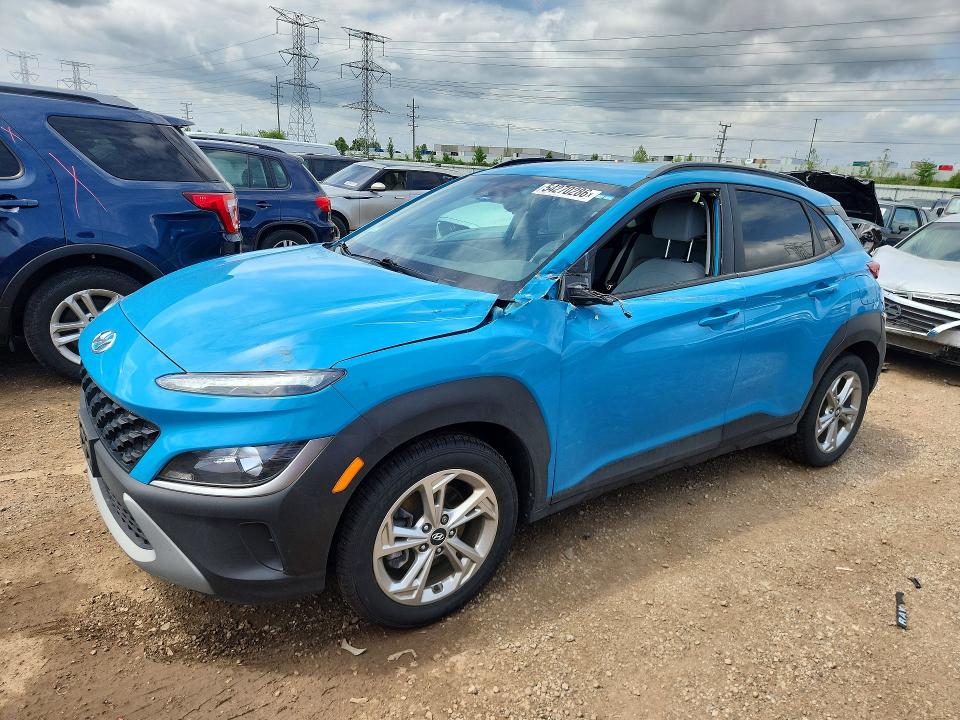 2023 Hyundai Kona მანქანა იყიდება აუქციონზე, vin: KM8K6CAB1PU982564, აუქციონის ნომერი: 54270286