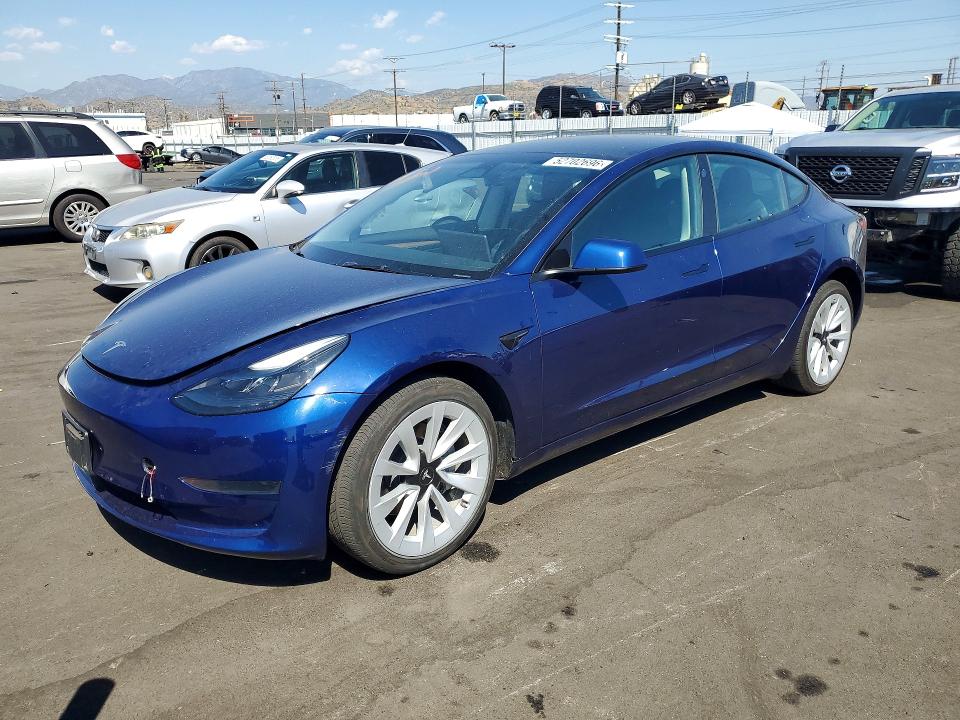 52702696 :رقم المزاد ، 5YJ3E1EA7PF621124 vin ، 2023 Tesla Model 3 مزاد بيع