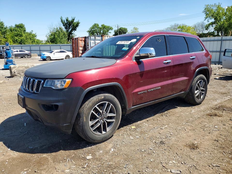 52971016 :رقم المزاد ، 1C4RJEBG6KC656491 vin ، 2019 Jeep Grand Cherokee مزاد بيع