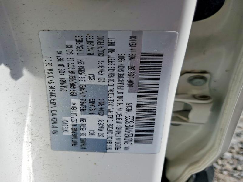 54806416 :رقم المزاد ، 3MVDMBDM7MM218033 vin ، 2021 Mazda Cx-30 مزاد بيع