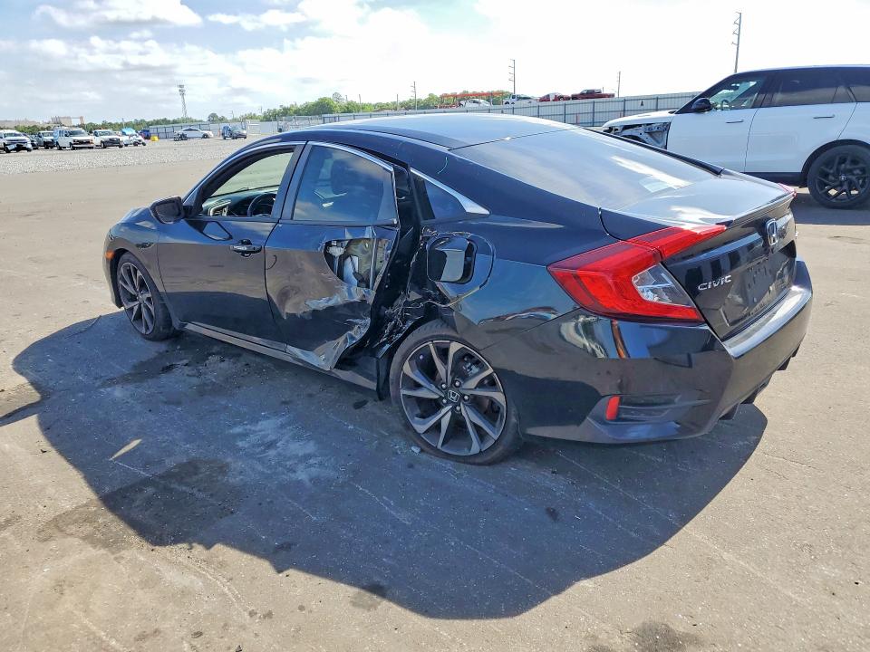 Продаж на аукціоні авто 2020 Honda Civic, vin: 2HGFC2F81LH508800, номер лоту: 53786616