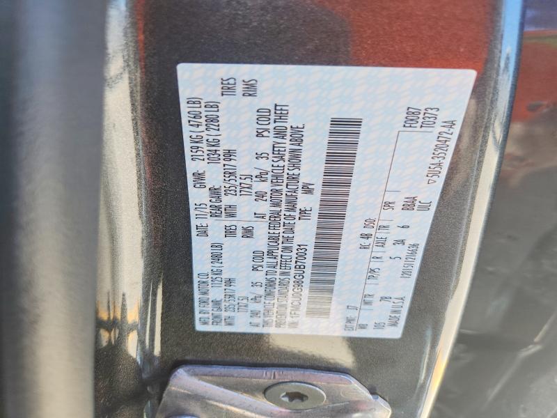 Продажа на аукционе авто 2016 Ford Escape, vin: 1FMCU0G98GUB70031, номер лота: 53566766