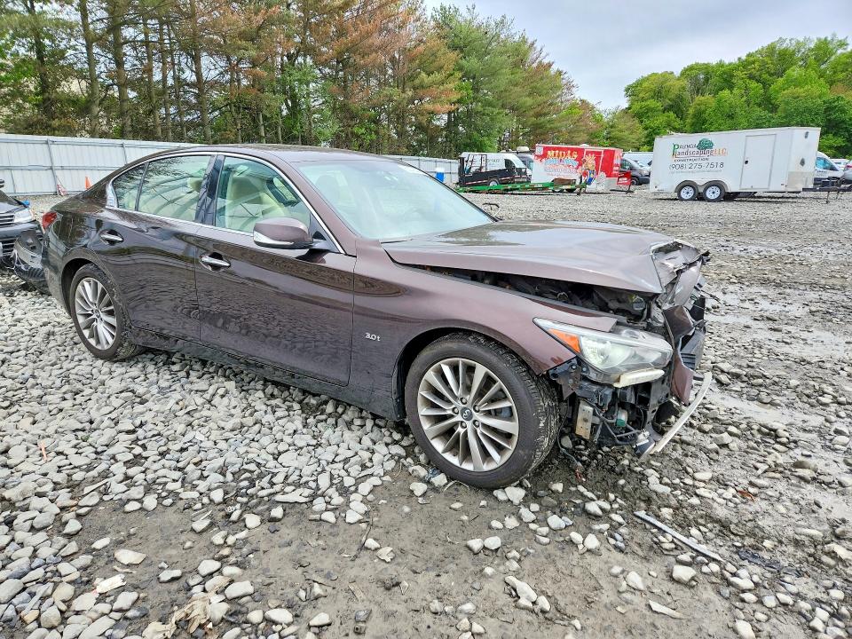 Продаж на аукціоні авто 2018 Infiniti Q50, vin: JN1EV7AR4JM439065, номер лоту: 53276316