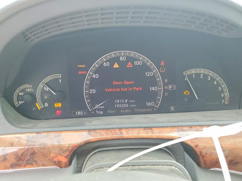 2007 Mercedes-benz S მანქანა იყიდება აუქციონზე, vin: WDDNG71X17A146780, აუქციონის ნომერი: 55197156