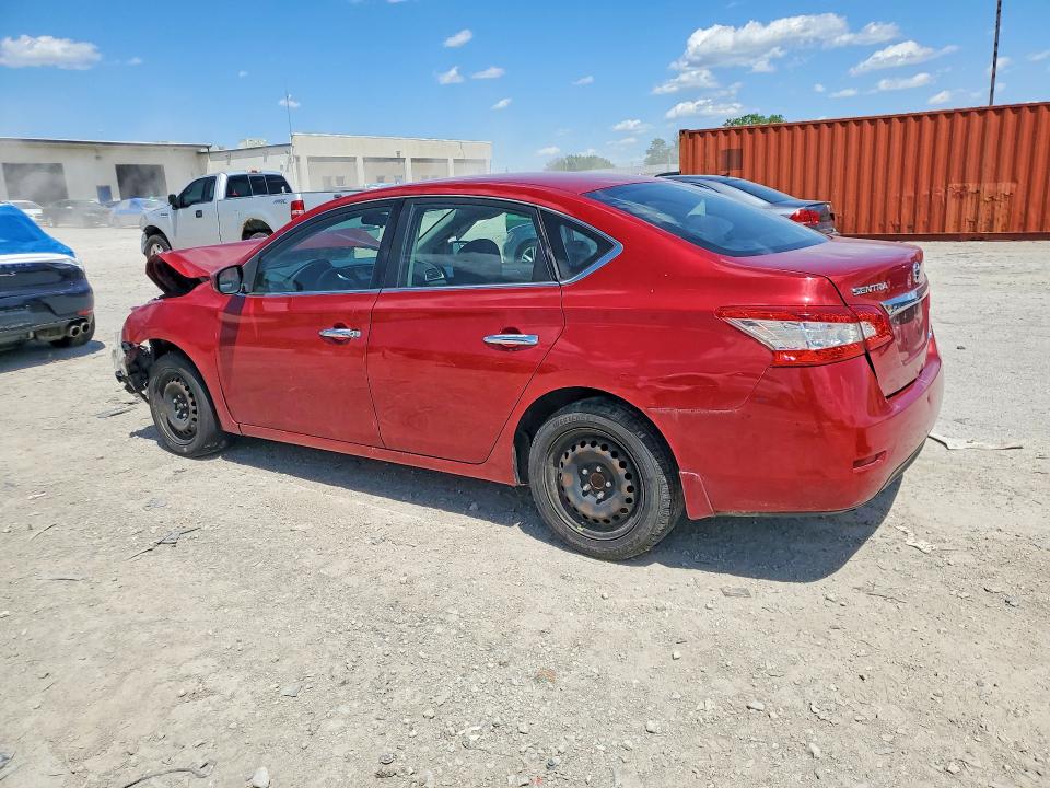 2014 Nissan Sentra მანქანა იყიდება აუქციონზე, vin: 3N1AB7AP6EL681782, აუქციონის ნომერი: 53005006