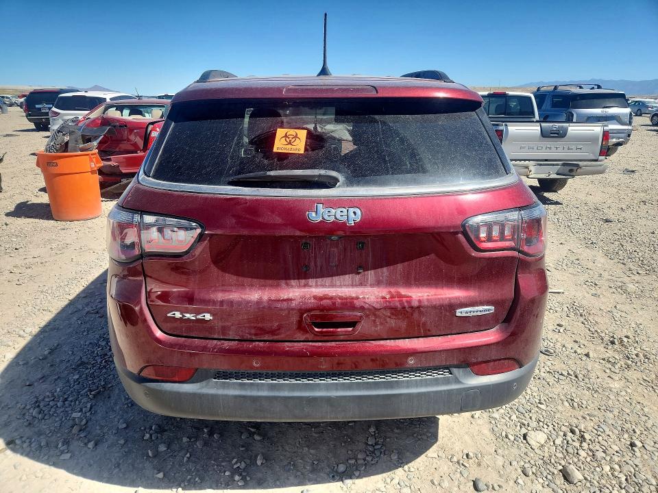 52962266 :رقم المزاد ، 3C4NJDBB6MT529700 vin ، 2021 Jeep Compass مزاد بيع