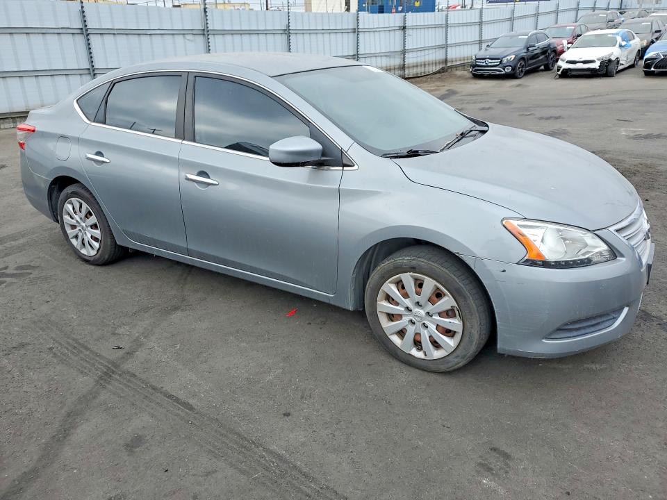 2014 Nissan Sentra მანქანა იყიდება აუქციონზე, vin: 3N1AB7AP7EL676302, აუქციონის ნომერი: 53612726