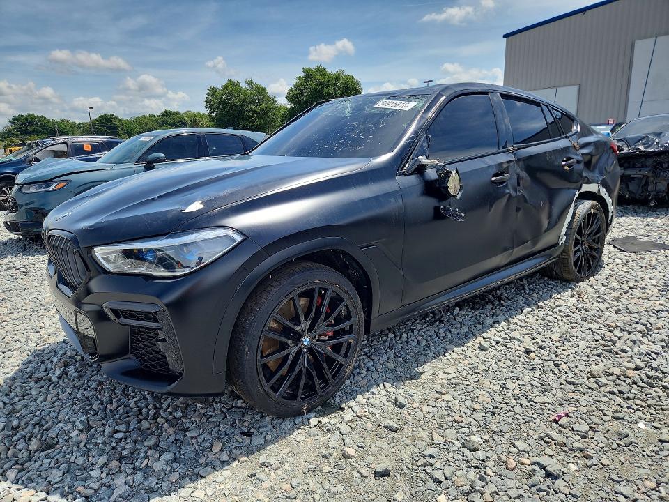 2022 Bmw X6 მანქანა იყიდება აუქციონზე, vin: 5UXCY8C02N9K45397, აუქციონის ნომერი: 54915816