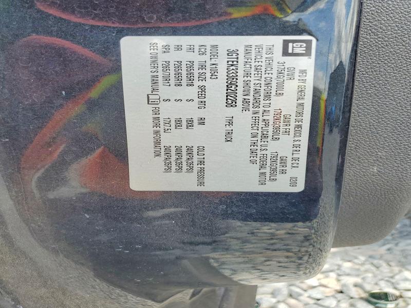 Aukcja sprzedaży 2009 Gmc Sierra, vin: 3GTEK33369G202258, numer aukcji: 54731956
