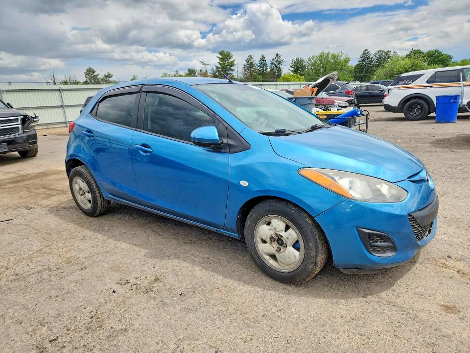 55211476 :رقم المزاد ، JM1DE1KZ7C0147103 vin ، 2012 Mazda Mazda2 مزاد بيع