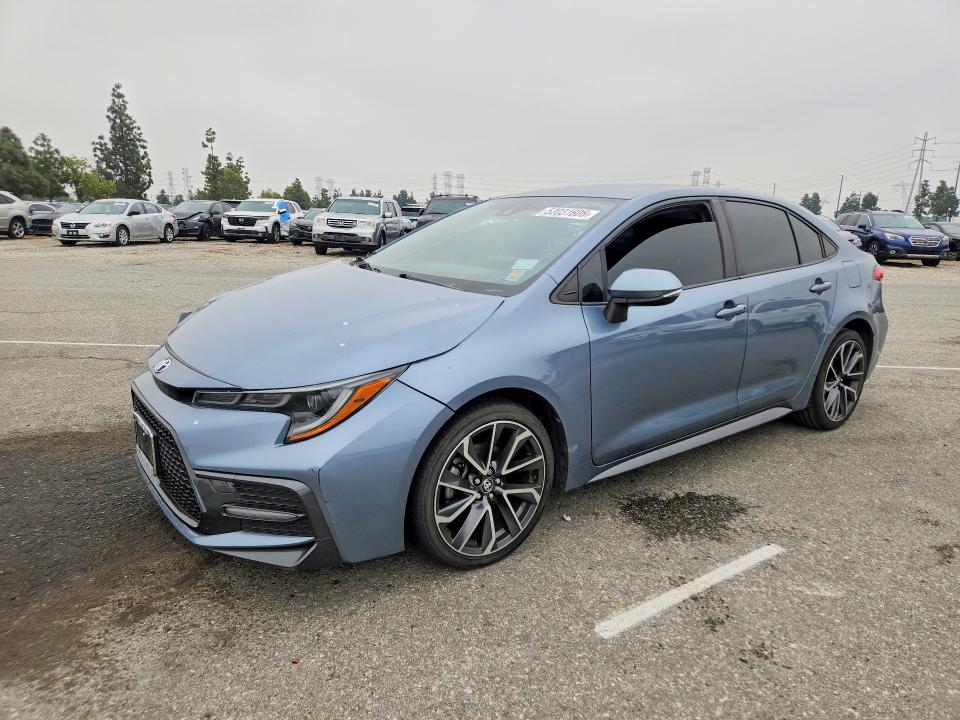 52031606 :رقم المزاد ، JTDS4MCE6MJ060683 vin ، 2021 Toyota Corolla مزاد بيع