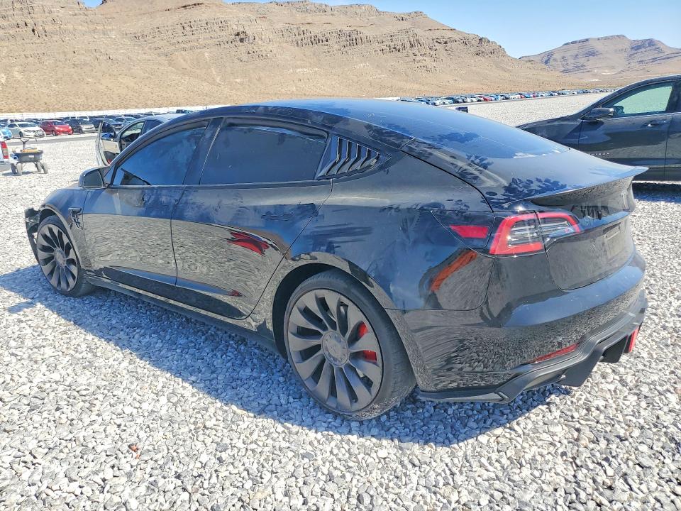 55177646 :رقم المزاد ، 5YJ3E1EC2PF410897 vin ، 2023 Tesla Model 3 مزاد بيع