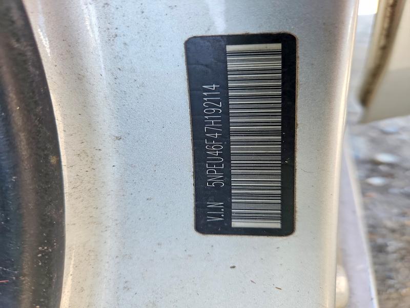 2007 Hyundai Sonata მანქანა იყიდება აუქციონზე, vin: 5NPEU46F47H192114, აუქციონის ნომერი: 52830156