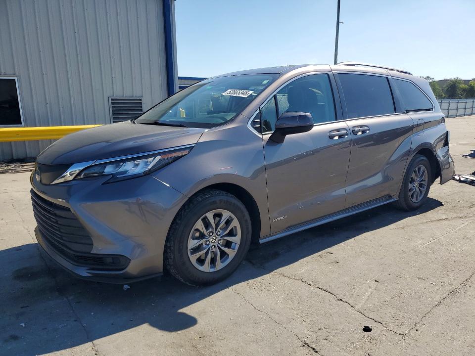 Aukcja sprzedaży 2021 Toyota Sienna, vin: 5TDBSKFC0MS023460, numer aukcji: 52665346