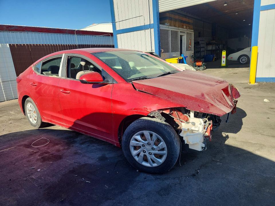 52783706 :رقم المزاد ، 5NPD74LF0HH152816 vin ، 2017 Hyundai Elantra مزاد بيع