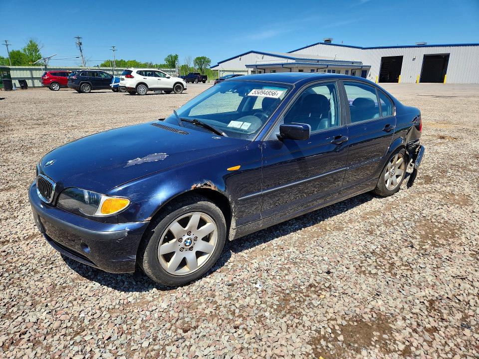 2004 Bmw 325 მანქანა იყიდება აუქციონზე, vin: WBAEU334X4PF60924, აუქციონის ნომერი: 55094856