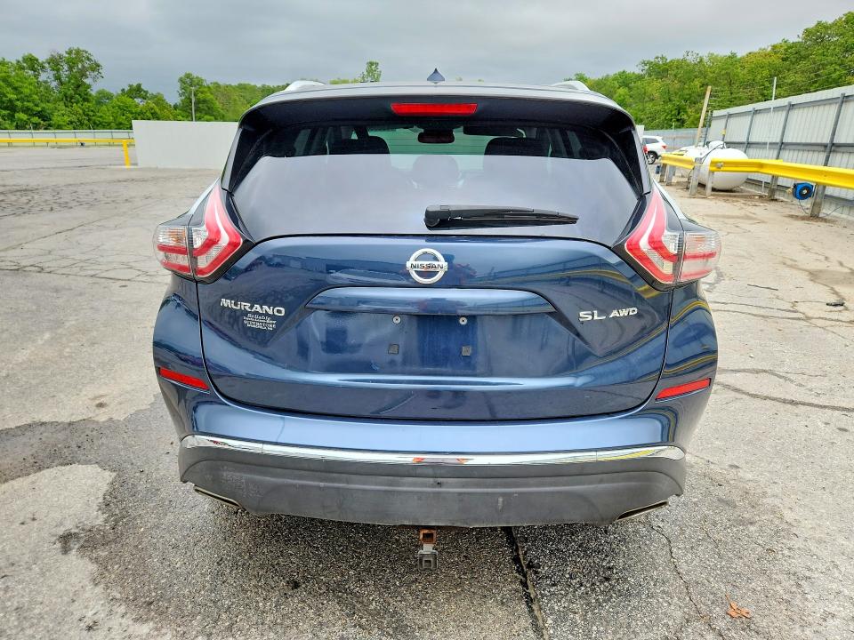 Продажа на аукционе авто 2015 Nissan Murano, vin: 5N1AZ2MH7FN267293, номер лота: 52358986