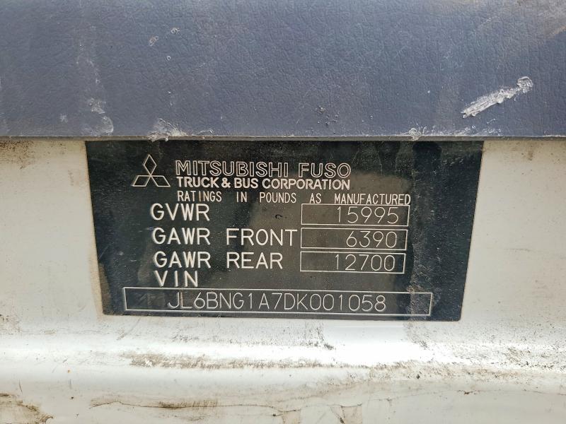 Aukcja sprzedaży 2013 Mitsubishi Fuso Truck Of America Inc Fe, vin: JL6BNG1A7DK001058, numer aukcji: 57448246