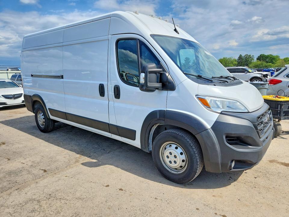 2023 Ram Promaster 2500 მანქანა იყიდება აუქციონზე, vin: 3C6LRVDG1PE501804, აუქციონის ნომერი: 53102056