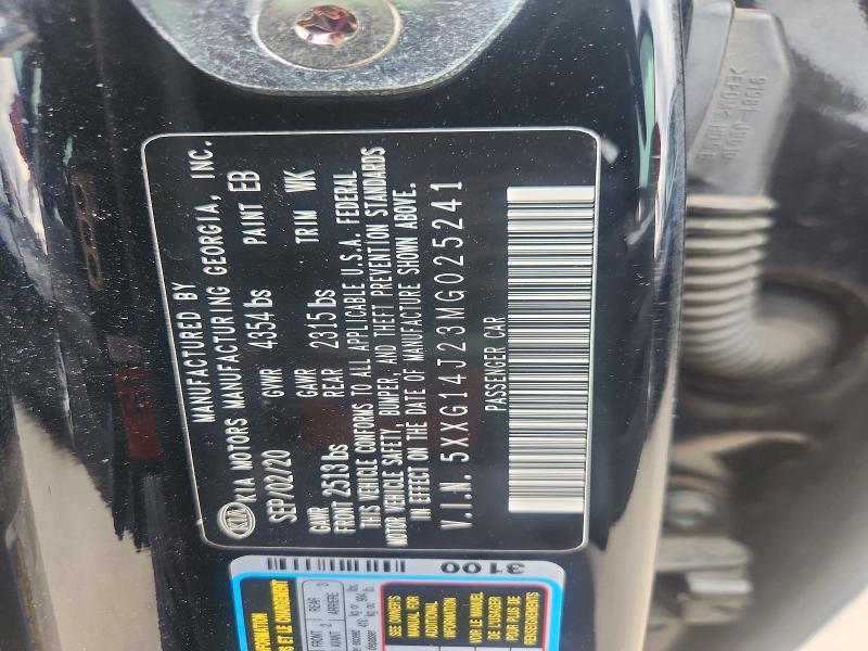 Продаж на аукціоні авто 2021 Kia K5, vin: 5XXG14J23MG025241, номер лоту: 54888786