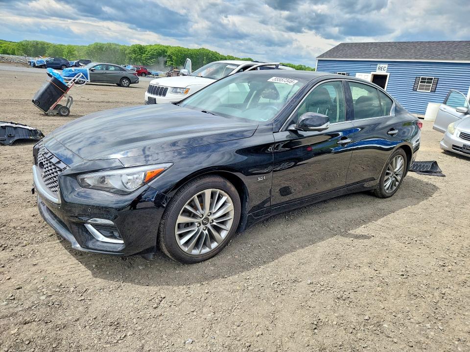 55557346 :رقم المزاد ، JN1EV7AR3JM610114 vin ، 2018 Infiniti Q50 مزاد بيع