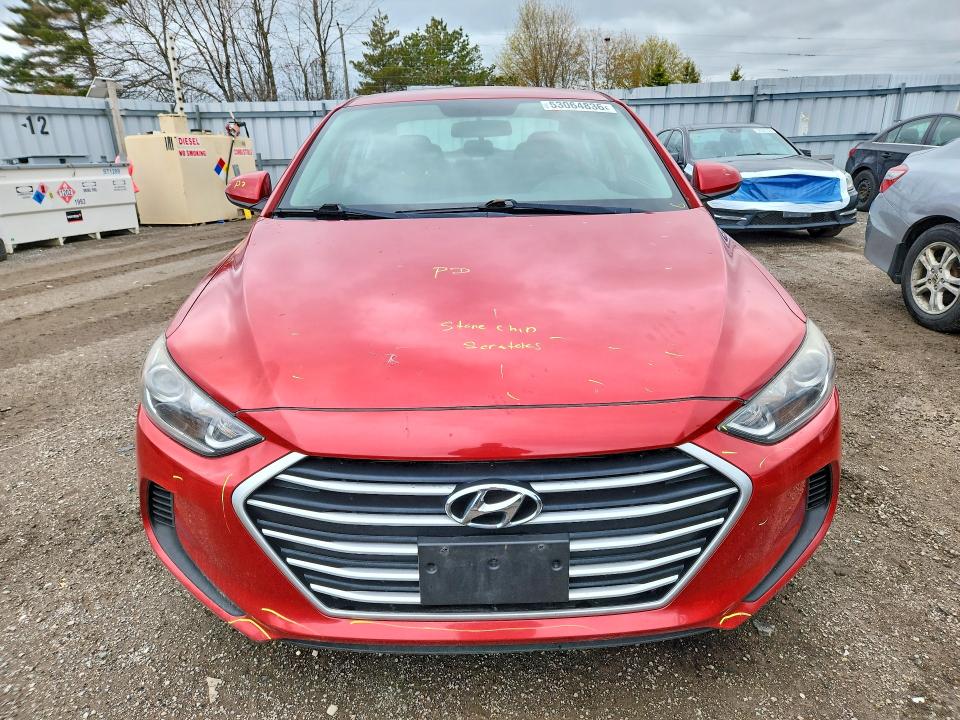 53064836 :رقم المزاد ، 5NPD74LF1HH107089 vin ، 2017 Hyundai Elantra مزاد بيع