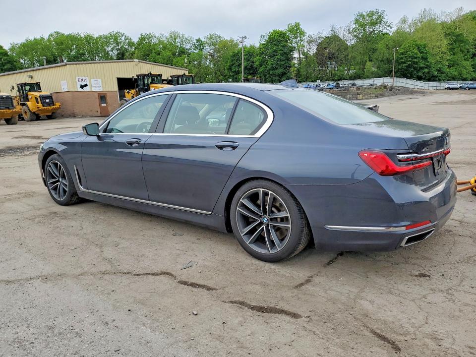 2020 Bmw 750 მანქანა იყიდება აუქციონზე, vin: WBA7U2C02LGM27795, აუქციონის ნომერი: 54516156