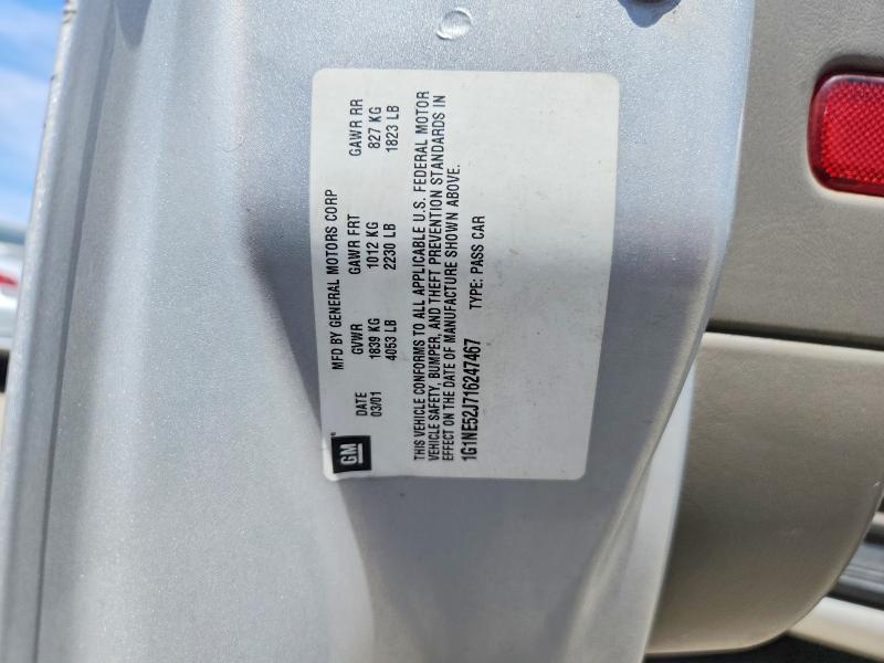 Продажа на аукционе авто 2001 Chevrolet Malibu, vin: 1G1NE52J716247467, номер лота: 51490336