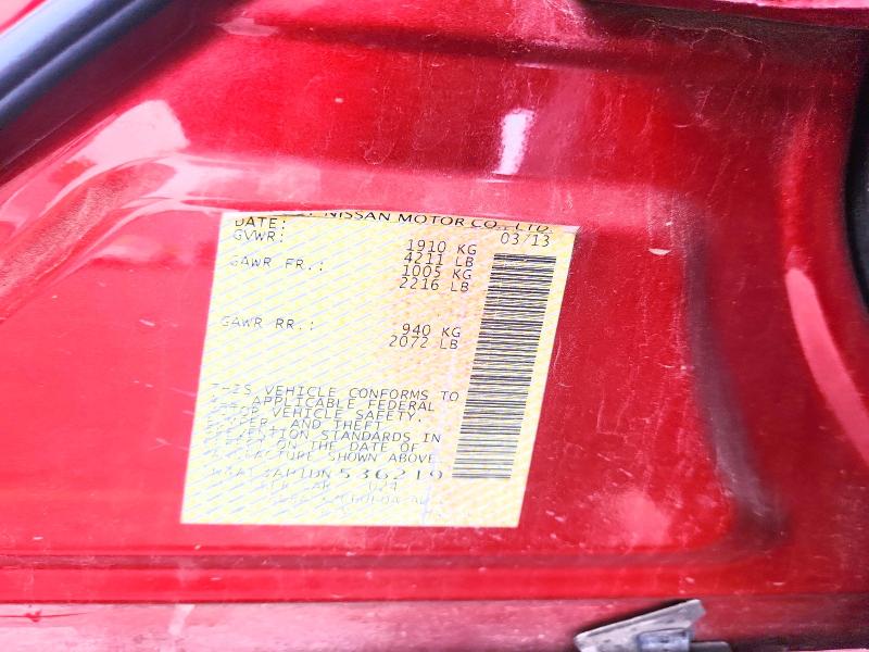 51294476 :رقم المزاد ، 1N4AL3AP1DN536219 vin ، 2013 Nissan Altima مزاد بيع