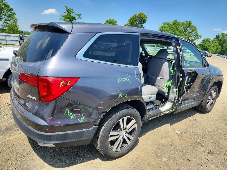 2018 Honda Pilot მანქანა იყიდება აუქციონზე, vin: 5FNYF6H39JB002335, აუქციონის ნომერი: 53917696