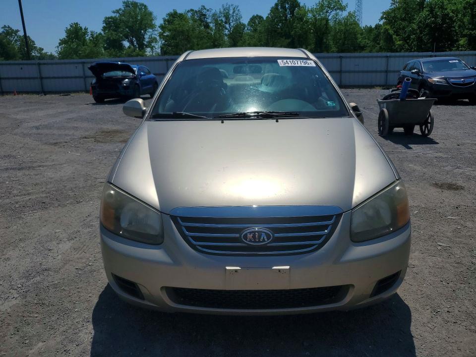 Aukcja sprzedaży 2009 Kia Spectra, vin: KNAFE222195618320, numer aukcji: 54107796