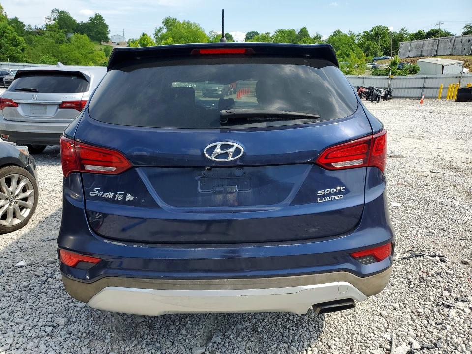 55354836 :رقم المزاد ، 5XYZTDLB5JG542791 vin ، 2018 Hyundai Santa Fe Sport مزاد بيع