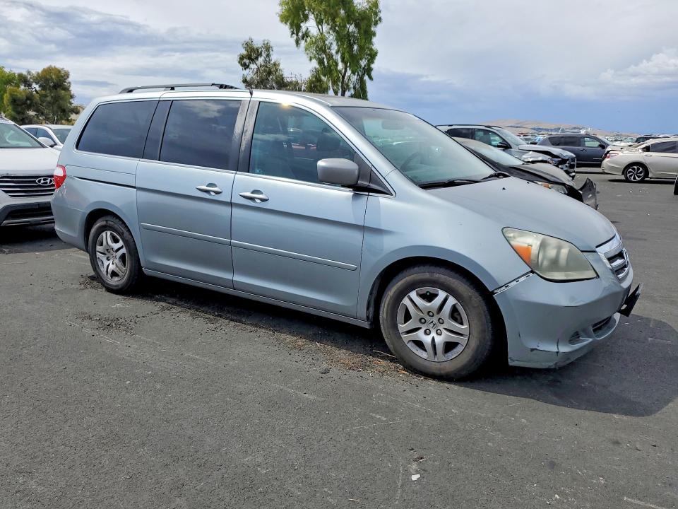 2007 Honda Odyssey მანქანა იყიდება აუქციონზე, vin: 5FNRL38767B135965, აუქციონის ნომერი: 55099376