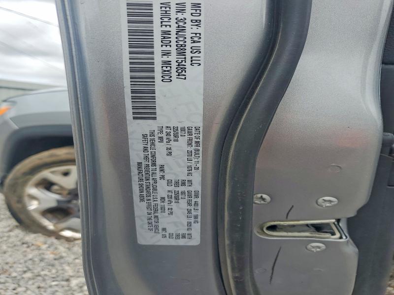 Aukcja sprzedaży 2021 Jeep Compass, vin: 3C4NJCCB8MT548547, numer aukcji: 53851146