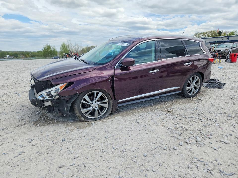 52198316 :رقم المزاد ، 5N1AL0MM5EC505316 vin ، 2014 Infiniti Qx60 مزاد بيع