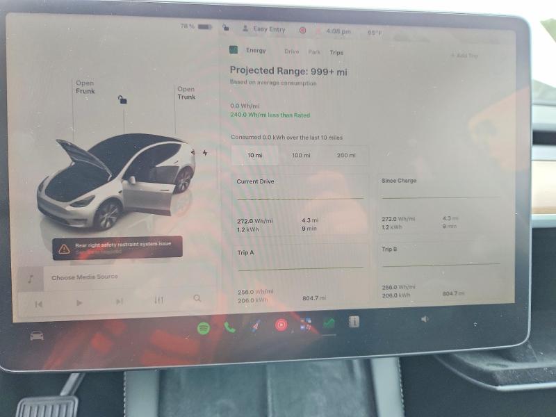 53962756 :رقم المزاد ، 7SAYGDEEXPA060924 vin ، 2023 Tesla Model Y مزاد بيع