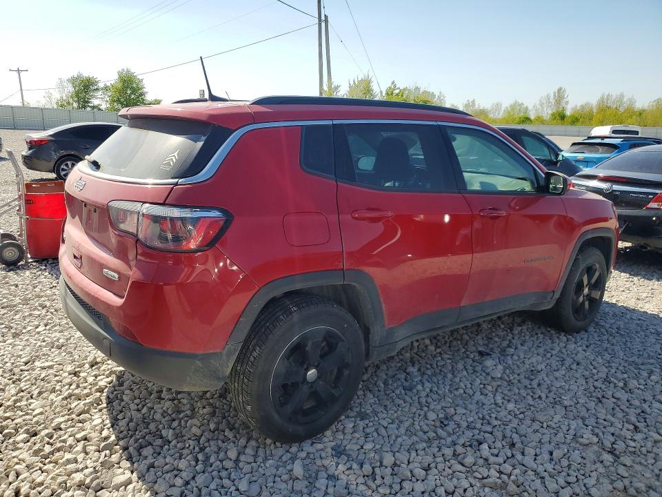 2018 Jeep Compass მანქანა იყიდება აუქციონზე, vin: 3C4NJDBBXJT185669, აუქციონის ნომერი: 53536926