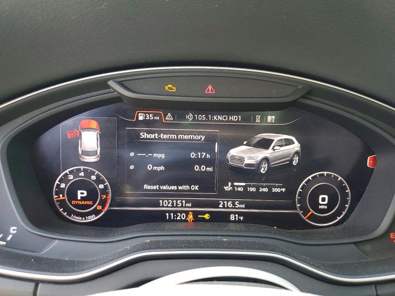 Продажа на аукционе авто 2018 Audi Q5, vin: WA1BNAFY4J2150285, номер лота: 54006026