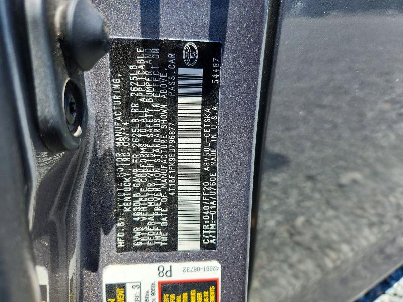 Продажа на аукционе авто 2014 Toyota Camry, vin: 4T1BF1FK9EU796877, номер лота: 54389726