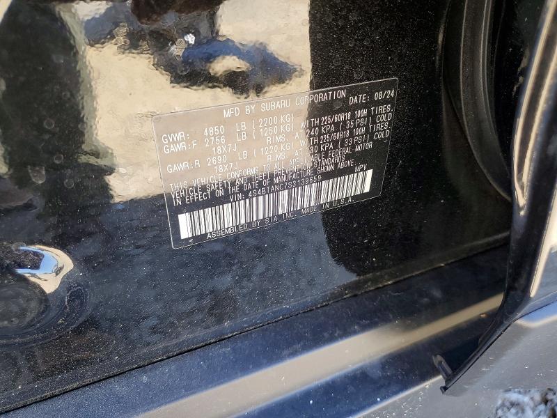 Продаж на аукціоні авто 2025 Subaru Outback, vin: 4S4BTANC7S3139659, номер лоту: 52997736