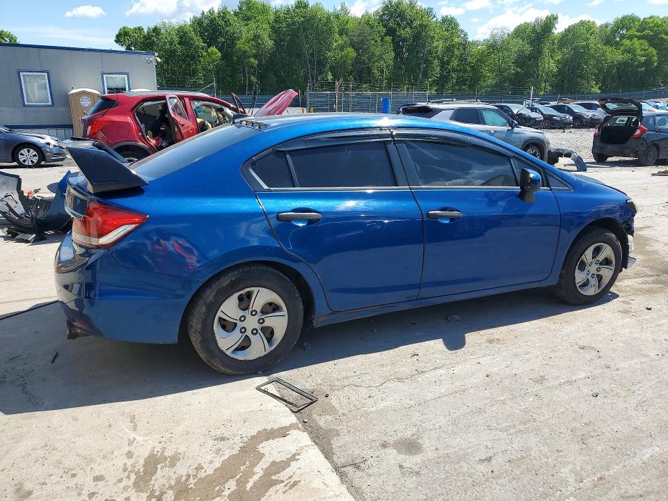 2014 Honda Civic მანქანა იყიდება აუქციონზე, vin: 19XFB2F55EE213298, აუქციონის ნომერი: 55018716