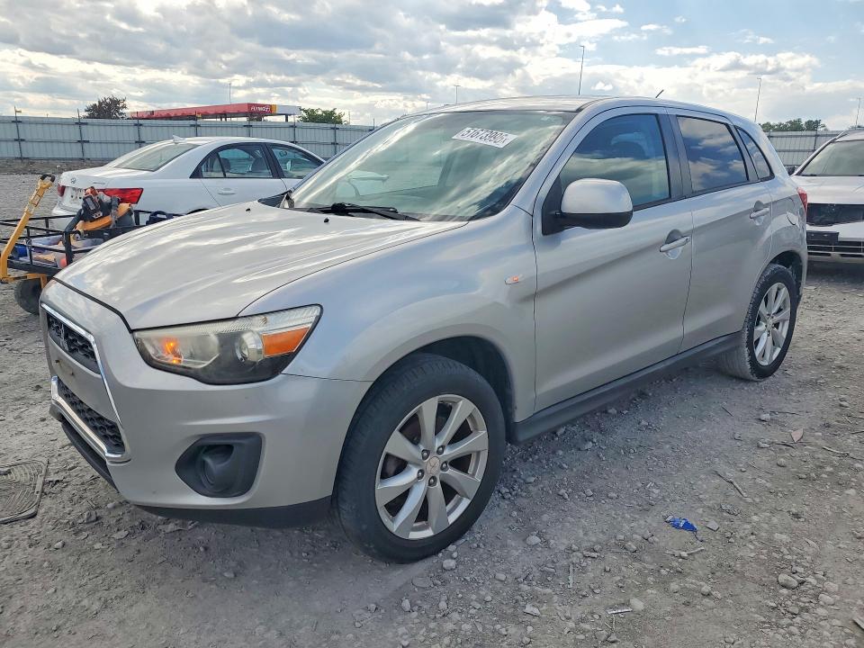 51673996 :رقم المزاد ، 4A4AP3AU1EE029500 vin ، 2014 Mitsubishi Outlander Sport مزاد بيع
