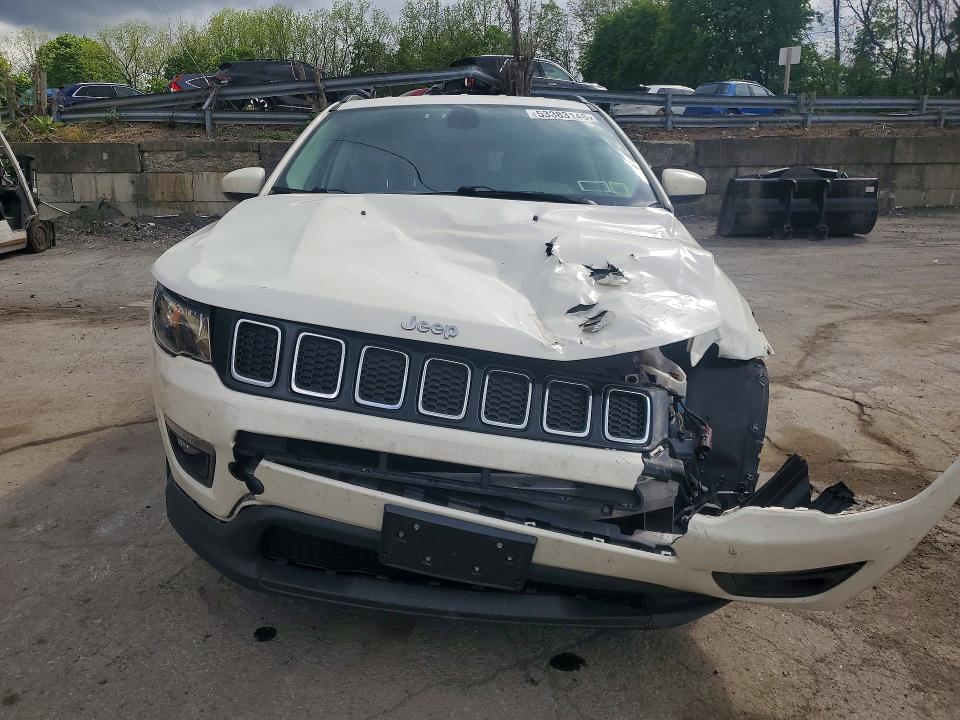 2019 Jeep Compass მანქანა იყიდება აუქციონზე, vin: 3C4NJDBB7KT656114, აუქციონის ნომერი: 53383146