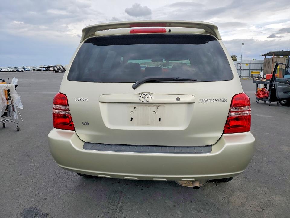 2003 Toyota Highlander მანქანა იყიდება აუქციონზე, vin: JTEGF21A630111555, აუქციონის ნომერი: 52459016