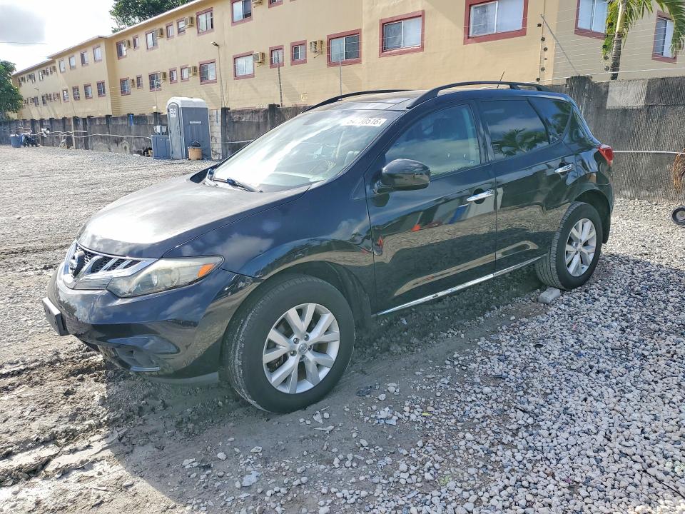2011 Nissan Murano მანქანა იყიდება აუქციონზე, vin: JN8AZ1MW0BW150726, აუქციონის ნომერი: 54730516