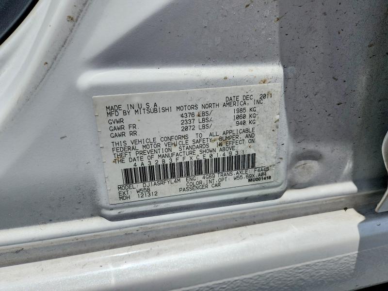2012 Mitsubishi Galant მანქანა იყიდება აუქციონზე, vin: 4A32B3FFXCE014931, აუქციონის ნომერი: 55215766