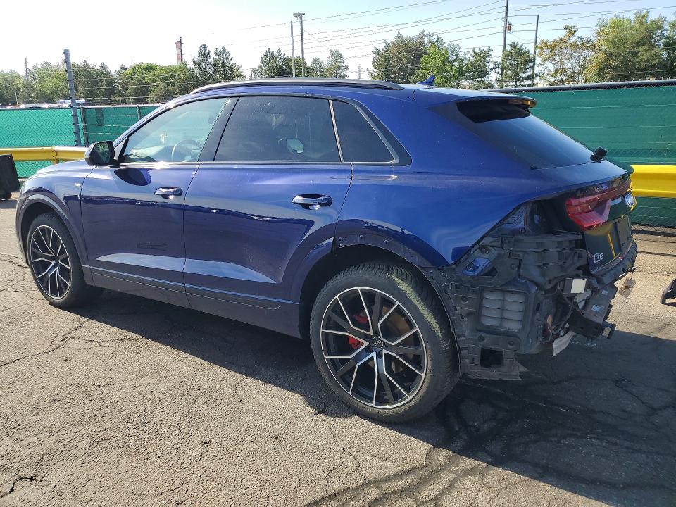 2020 Audi Q8 მანქანა იყიდება აუქციონზე, vin: WA1EVAF19LD017416, აუქციონის ნომერი: 53833476