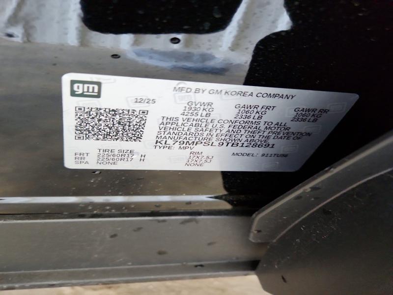 Продаж на аукціоні авто 2026 Chevrolet Trailblazer, vin: KL79MPSL9TB128691, номер лоту: 52335536