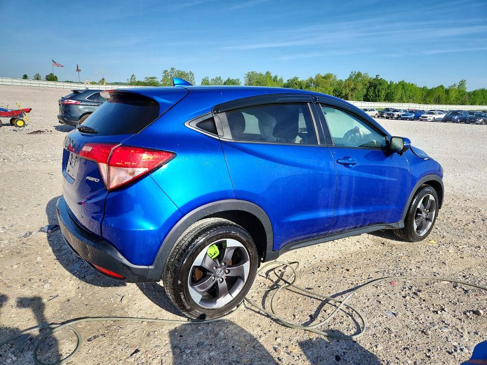 2018 Honda Hr-v მანქანა იყიდება აუქციონზე, vin: 3CZRU6H52JM701419, აუქციონის ნომერი: 54689936